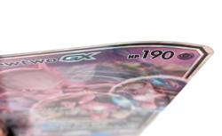 2019 Pokemon Mewtwo GX Black Star Promo Jumbo & Standard Cards Pair - Image 5