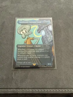 Squidward, Sarcastic Snob - Grazilaxx, Illithid Scholar (Foil) Secret Lair Drop - Image 1