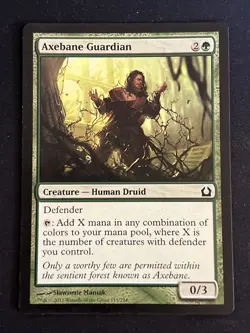 1x Axebane Guardian (115) Return to Ravnica LP MTG Magic the Gathering x1 MKE - Image 1