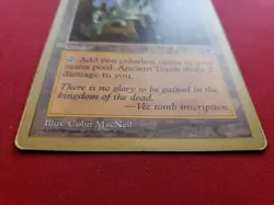 Ancient Tomb Gold Border MtG - Image 2