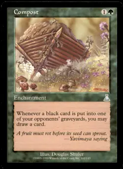 MTG Compost LP Light Play Urza's Destiny [1351] - Image 1