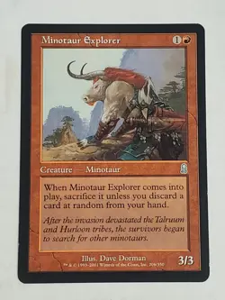 MTG Minotaur Explorer (Odyssey/Red/U) - BGM - Image 1