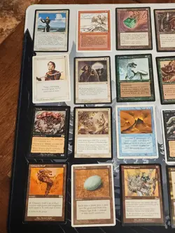 Lot Of 100 Vintage MTG RARES, Revised - Exodus sets, HP-MP Played - Image 4