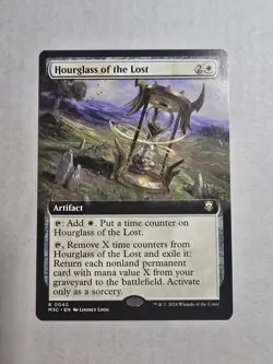 Hourglass of the Lost (Extended Art) Commander: Modern Horizons 3 Regular - Image 1