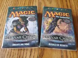 Magic The Gathering Lot of Two (2) PLANAR CHAOS Preconstructed Decks SEALED - Image 1