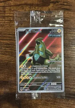Black Star Promo 098 Pokemon Center Exclusive Iron Thorns Sealed SVP098 - Image 1