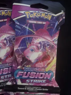 Pokemon Sword Shield Fusion Strike Sleeved Booster Pack x 6 - Image 3