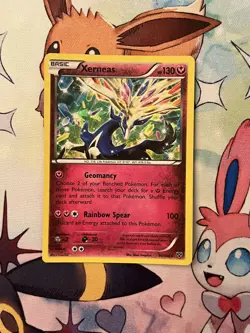 Xerneas 96/146 Cracked Ice Holo - Pokemon TCG XY Deck Exclusives - LP - Image 1