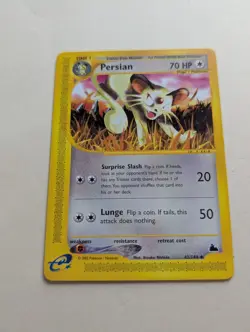 2003 Pokemon Persian Skyridge 42/144 Uncommon NM - Image 1