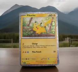 Pokemon TCG Pikachu McDonalds Promo 2024 002/015 Sparkle Holo Rare - Image 1
