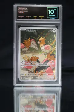 2025 Carte Pokemon Spearow/Piafabec (Mega Evolution 151/132 FLG 10+ - Image 1