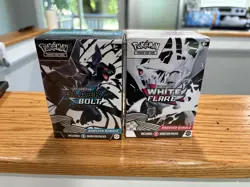 Pokemon Black Bolt and White Flare Booster Bundle Set of 2 Sealed New - Image 1