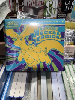Pokemon Megaevoluzione Ascesa Eroica ETB Set Allenatore Fuoriclasse ITA SEALED - Image 1