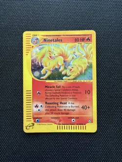 Pokemon Ninetales Vulnona Holo H19/H32 Aquapolis Englisch Good - Image 1