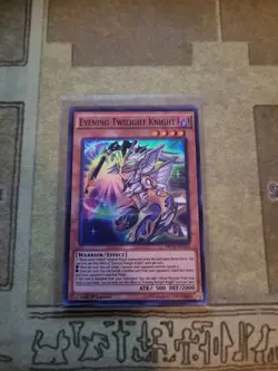 YUGIOH EVENING TWILIGHT KNIGHT MP16-EN124 SUPER 1ST ED NM - Image 1