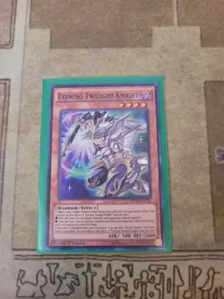 YUGIOH EVENING TWILIGHT KNIGHT MP16-EN124 SUPER 1ST ED NM - Image 3