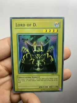 YuGiOh Lord Of D SDK-041 TRUE MAX FADE ERROR MINT - Image 1