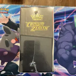 Pokemon TCG Crown Zenith Elite Trainer Box ETB Sealed Lucario Promo - Image 4