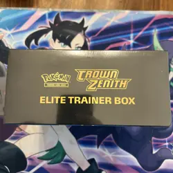Pokemon TCG Crown Zenith Elite Trainer Box ETB Sealed Lucario Promo - Image 5