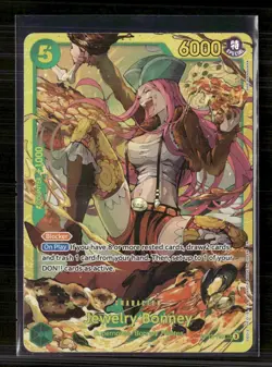One Piece Card Game Jewelry Bonney Legacy of the Master SEC • OP12-118 - Image 1