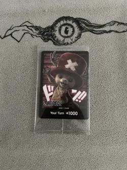 Bandai One Piece TCG Promo Don!! Cards Netflix Live Action Chopper - Image 1