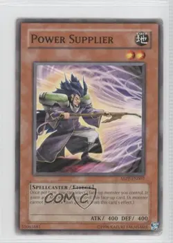 Power Supplier Unlimited YuGiOh Absolute force #ABPF-EN007 2010 READ - Image 1