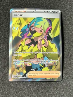 Pokemon TCG Canari Full Art Trainer Card Ascended Heroes 257/217 | NM / MINT - Image 1