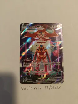 Pokemon TCG Deoxys VMAX Ultra Rare GG45/GG70 Crown Zenith Galarian Gallery NM - Image 1