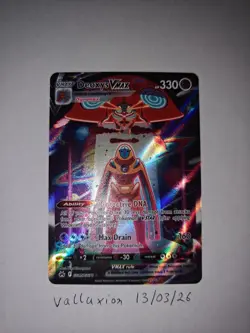 Pokemon TCG Deoxys VMAX Ultra Rare GG45/GG70 Crown Zenith Galarian Gallery NM - Image 2