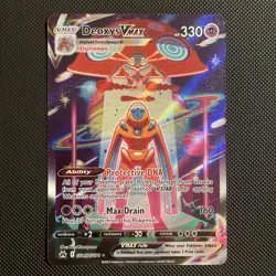 Deoxys VMAX GG45/GG70 Crown Zenith MINT Galarian Gallery Pokemon TCG - Image 1