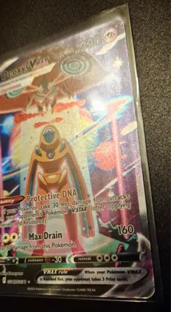 Deoxys VMAX GG45/GG70 Crown Zenith NM Galarian Gallery Pokemon TCG - Image 2