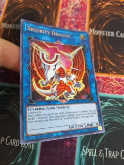 Yugioh Security Dragon DUPO-EN037 Ultra Rare 1st Edition Near Mint - Image 2