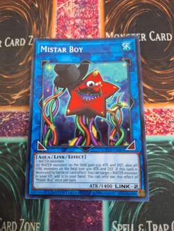 Yugioh Mistar Boy COTD-ENSE3 Super Rare Limited Near Mint - Image 1