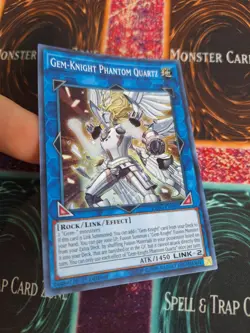 Yugioh Gem-Knight Phantom Quartz EXFO-EN092 Super Rare 1st Edition Near Mint - Image 2