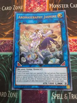 Yugioh Aromaseraphy Jasmine DUPO-EN029 Ultra Rare 1st Edition Near Mint - Image 1