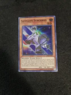 Satellite Synchron - LED6-EN025 - Super Rare (NM) - Yugioh - Image 1