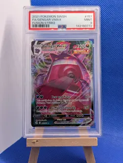 Gengar VMAX 157/264 Full Art | 2021 Fusion Strike | Pokemon Card | PSA 9 MINT - Image 1