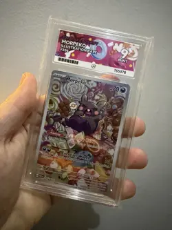 Pokemon TCG Paradox Rift Morpeko Card 206/182 Special Illustration Rare Ace 9 - Image 2