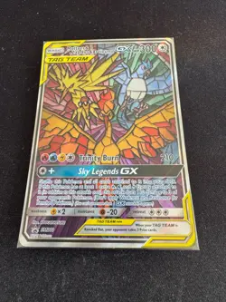 Moltres Zapdos & Articuno GX - POKEMON CARD Promo Sun Moon Hidden Fates SM210 NM - Image 1