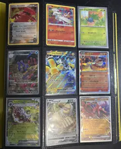 Pokemon TCG - LOT - 297 CARD BINDER COLLECTION - HUGE - Image 1