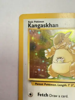 Kangaskhan 5/64 Jungle Holo Rare Pokemon Card 1999 WOTC LP - Image 4