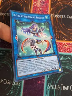 Yugioh Ib the World Chalice Priestess COTD-EN048 Super Rare 1st Edition NM - Image 2