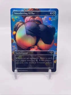 MTG Smothering TIThe FOIL playtest casual Borderless Card MTG Commander EDH - Image 1