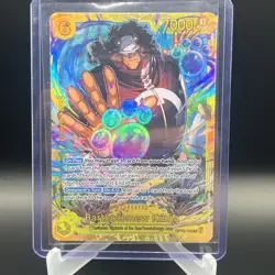 Bartholomew Kuma OP12-119 Legacy of the Master, SEC Foil, One Piece Trading Card - Image 1