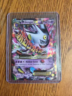 M Gengar EX Full Art Holo Pokemon Card XY166 Promo - Image 1