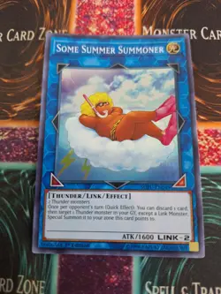Yugioh Some Summer Summoner SOFU-EN049 Super Rare 1st Edition Near Mint - Image 1