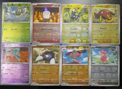 Pokemon Master Ball Holo Card Lot 8x Black Bolt White Flare NM/MT Rare Bundle - Image 1