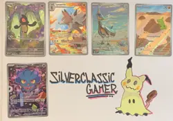 Pokemon TCG Gold Star - Illustration Rare Lot, 5 NM pack fresh cards - Image 1