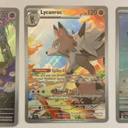 Pokemon TCG Gold Star - Illustration Rare Lot, 5 NM pack fresh cards - Image 3