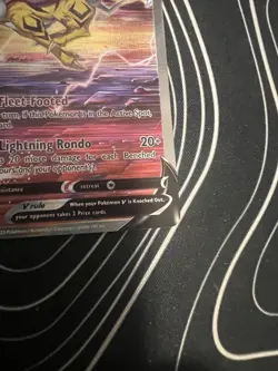 Raikou V GG41/GG70 Sword & Shield Crown Zenith: Galarian Gallery Pokemon Card - Image 4